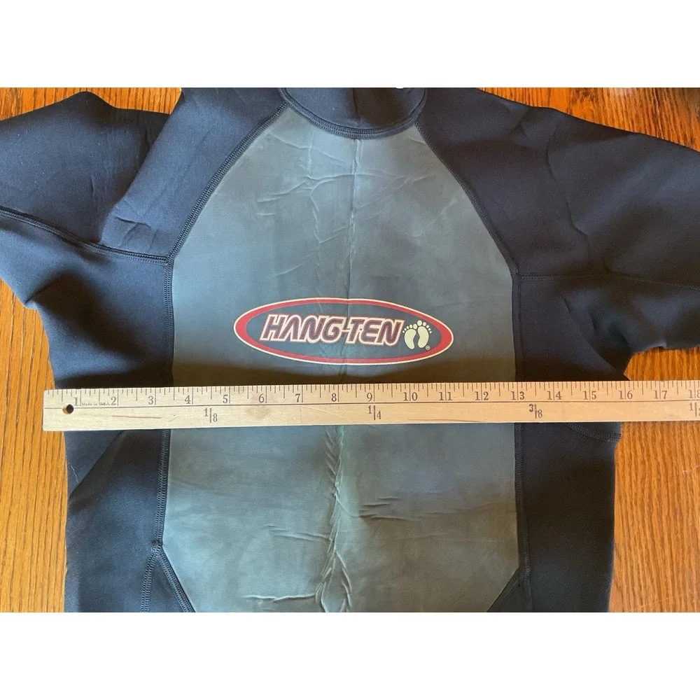 Hang Ten Men's Black Wetsuit Size Medium Long Sleeve